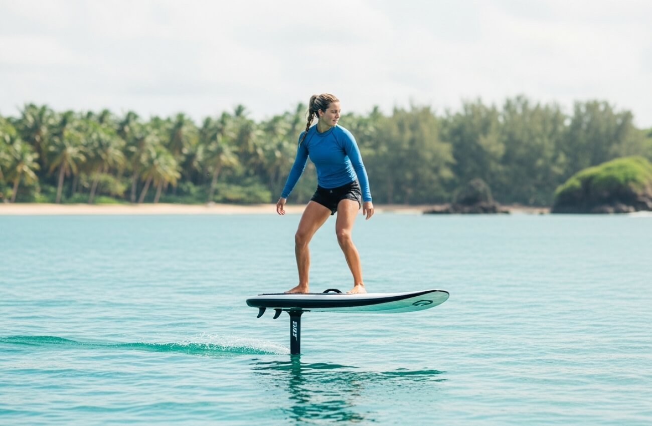 Top Beginner-Friendly eFoil Spots on Koh Phangan
