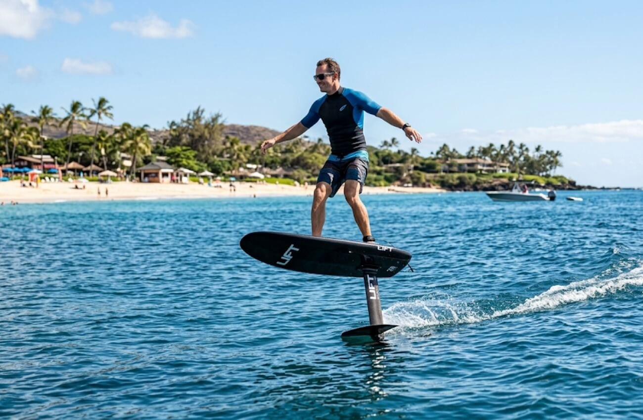 Efoil on Koh Phangan: Electric Foilboarding on a Tropical Island